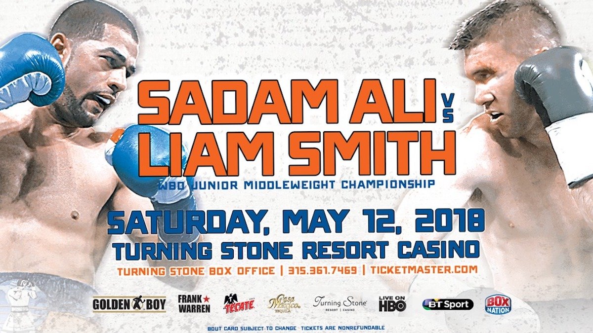 Sadam Ali vs Liam "Beefy" Smith on May 12