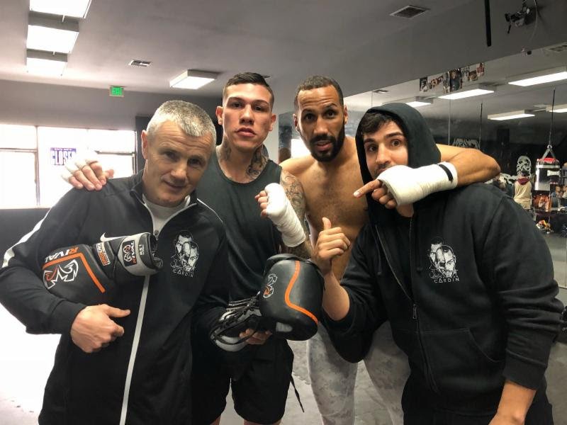 James DeGale finishing training for Caleb Truax rematch on 4/7