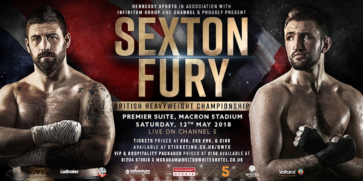 Hughie Fury-Sam Sexton this Saturday; Fury aims to work his way to mandatory status for another world title shot