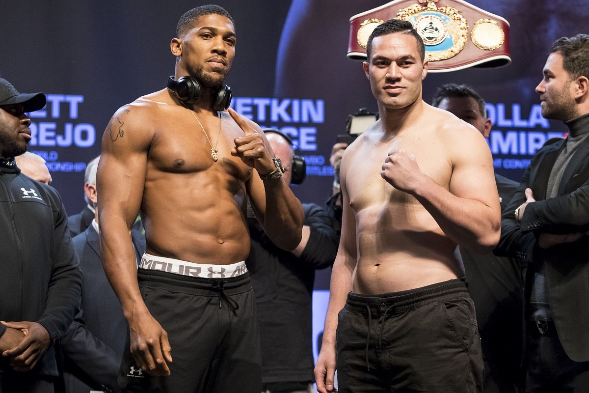 Anthony Joshua vs. Joseph Parker - Official Weights