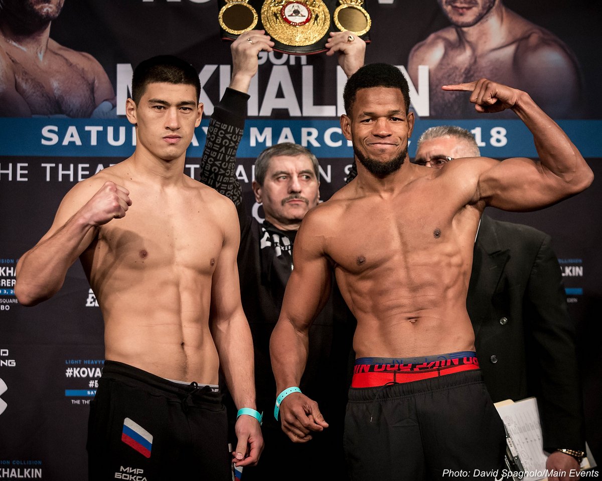 Weights: Kovalev-Mikhalkin & Bivol-Barrera
