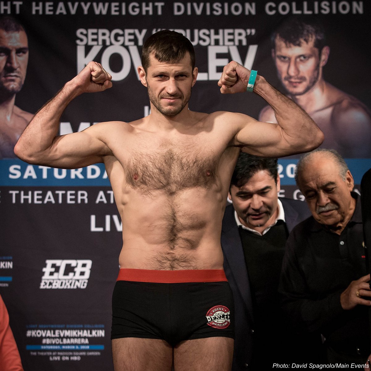 Weights: Kovalev-Mikhalkin & Bivol-Barrera