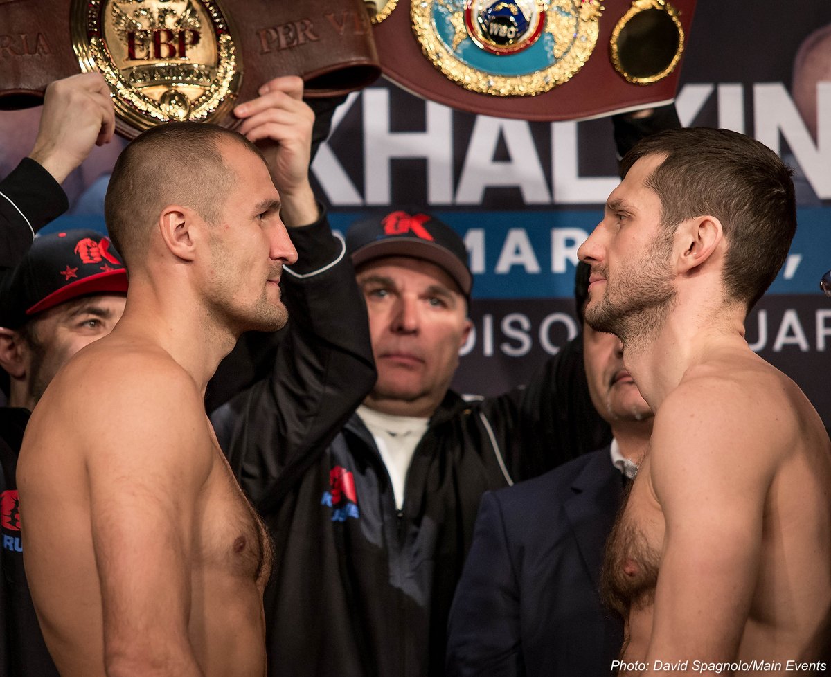 Weights: Kovalev-Mikhalkin & Bivol-Barrera