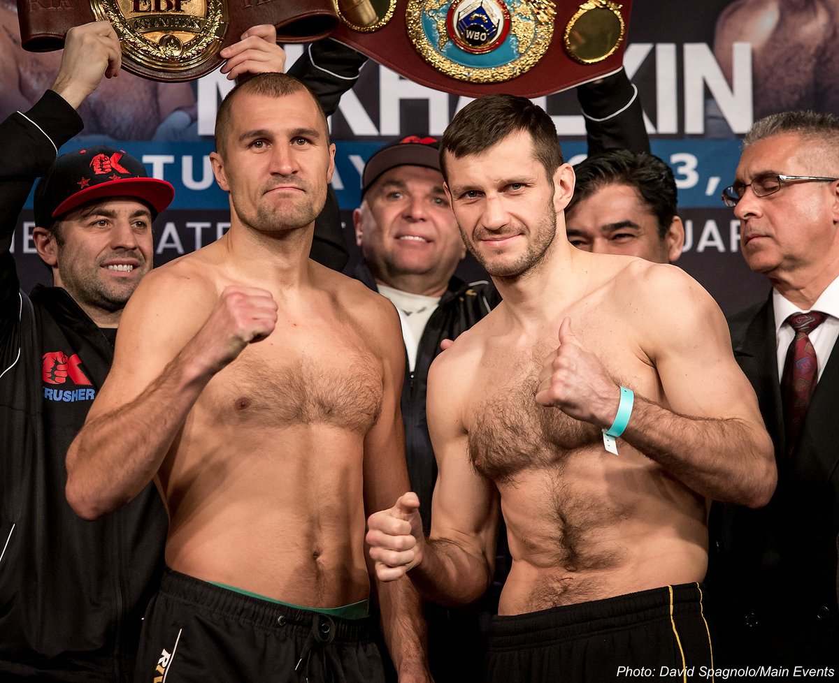 Weights: Kovalev-Mikhalkin & Bivol-Barrera