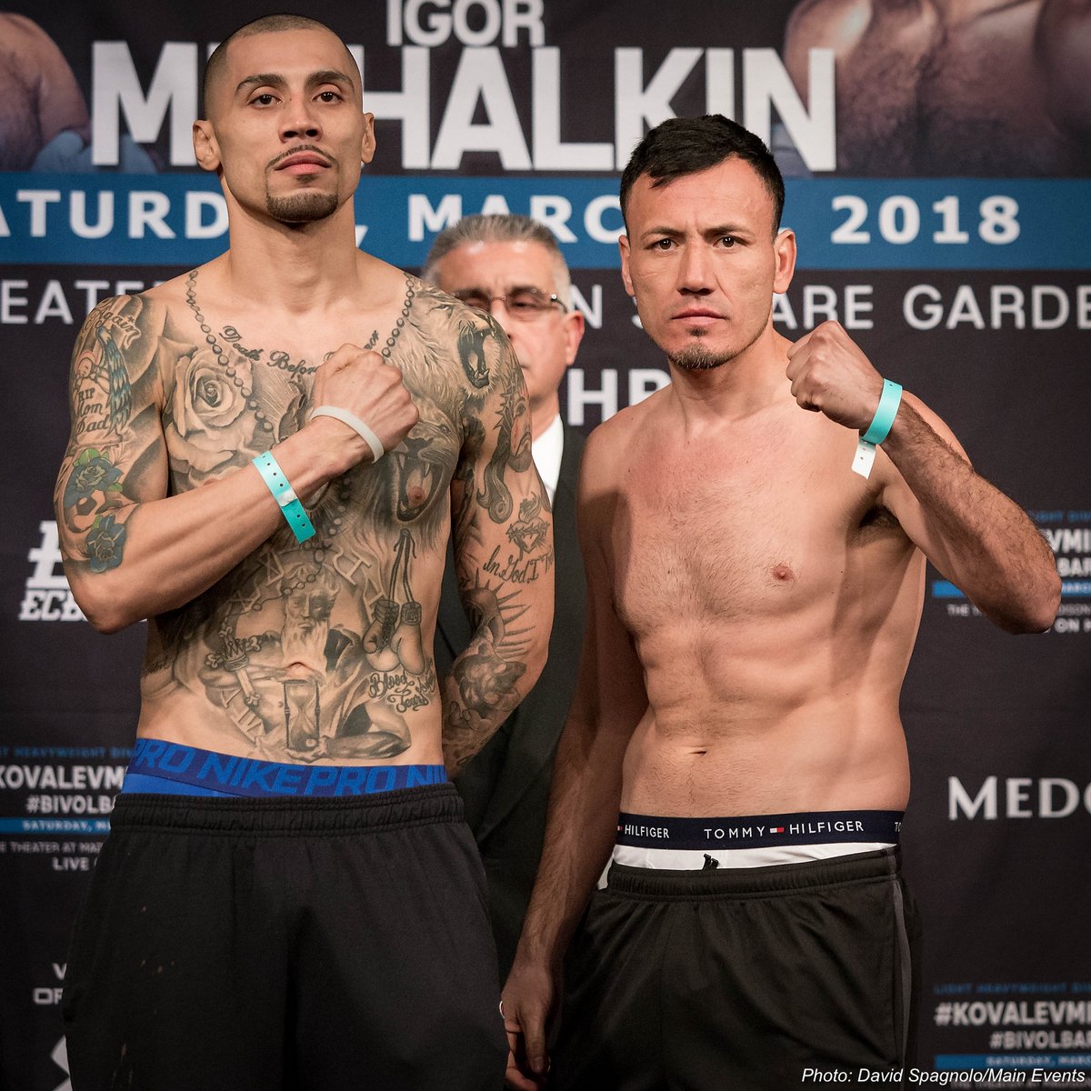 Weights: Kovalev-Mikhalkin & Bivol-Barrera