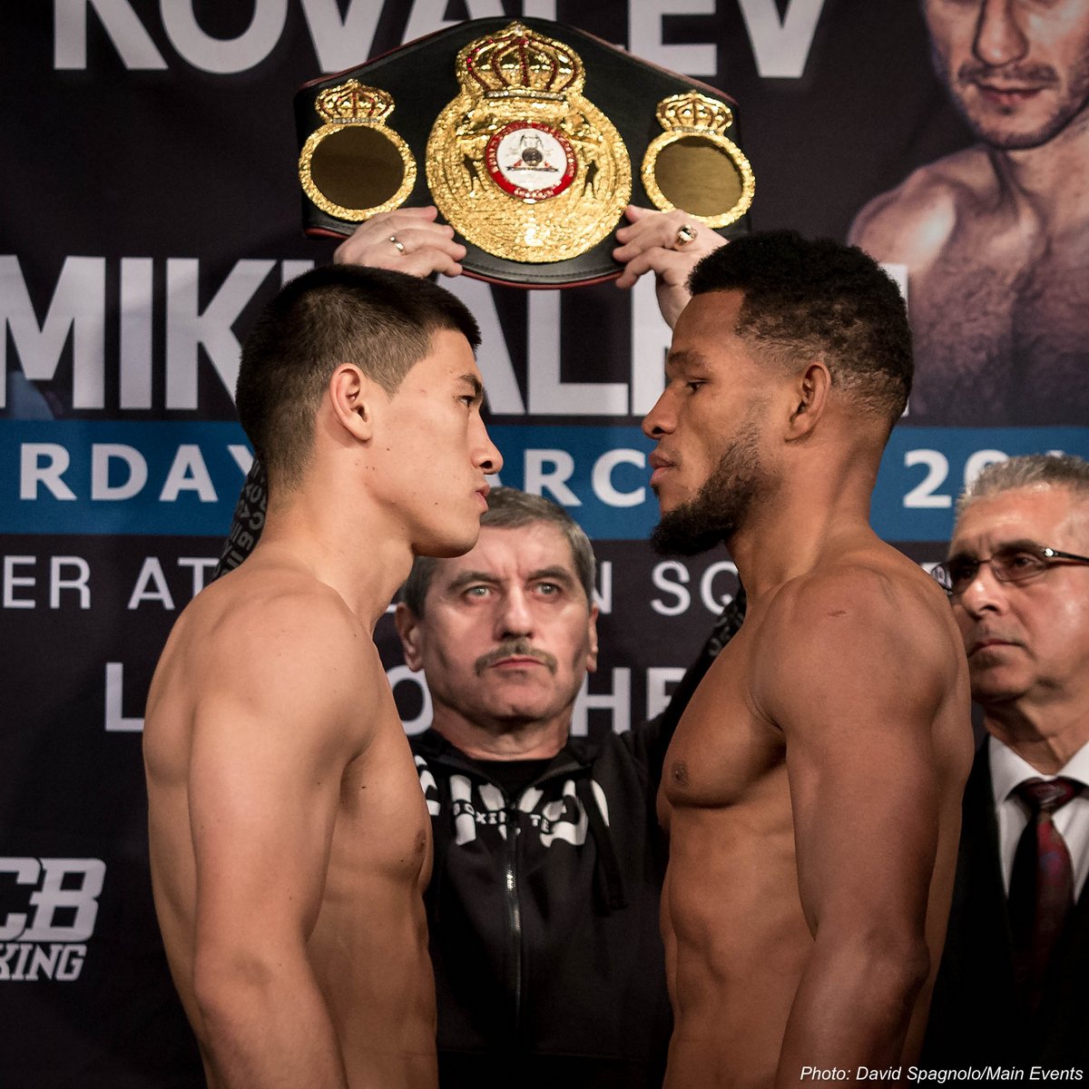 Weights: Kovalev-Mikhalkin & Bivol-Barrera