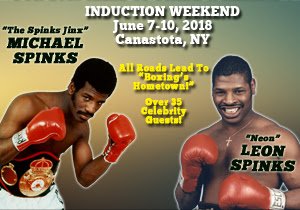 Leon & Michael Spinks Confirmed For HOF Weekend Leon Spinks Michael Spinks Press Room