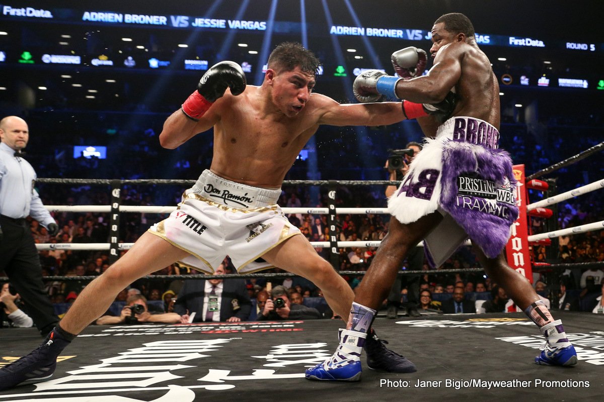 Broner and Vargas fight to 12-round draw