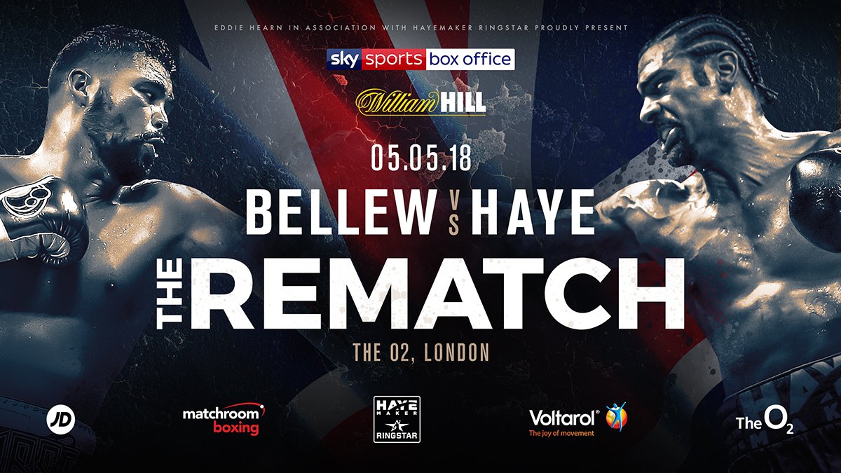 Tony Bellew / David Haye 2 Undercard (Update)