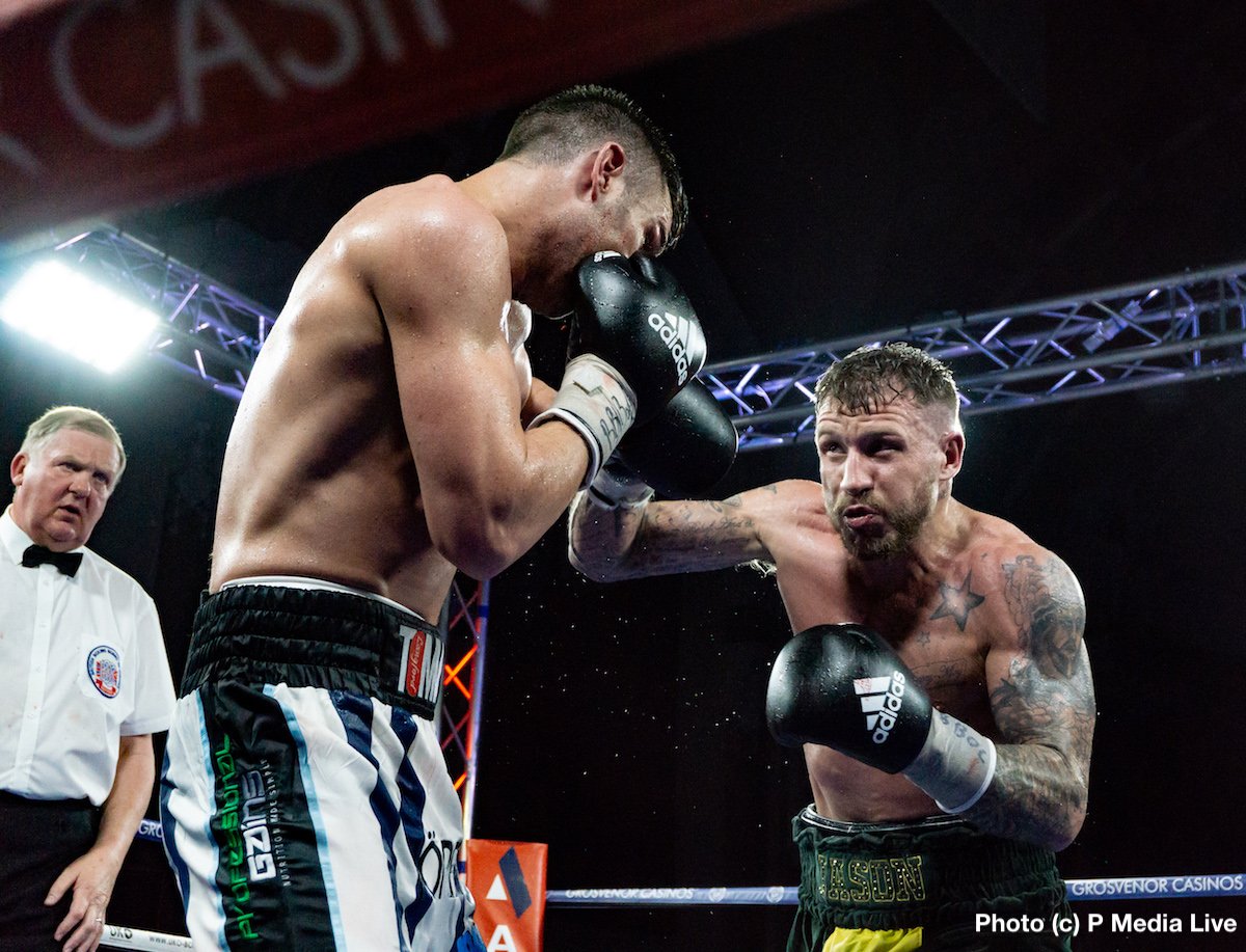 Results: Jason Welborn Crowned British Champion Jason Welborn Tommy Langford Boxing Results British Boxing Press Room