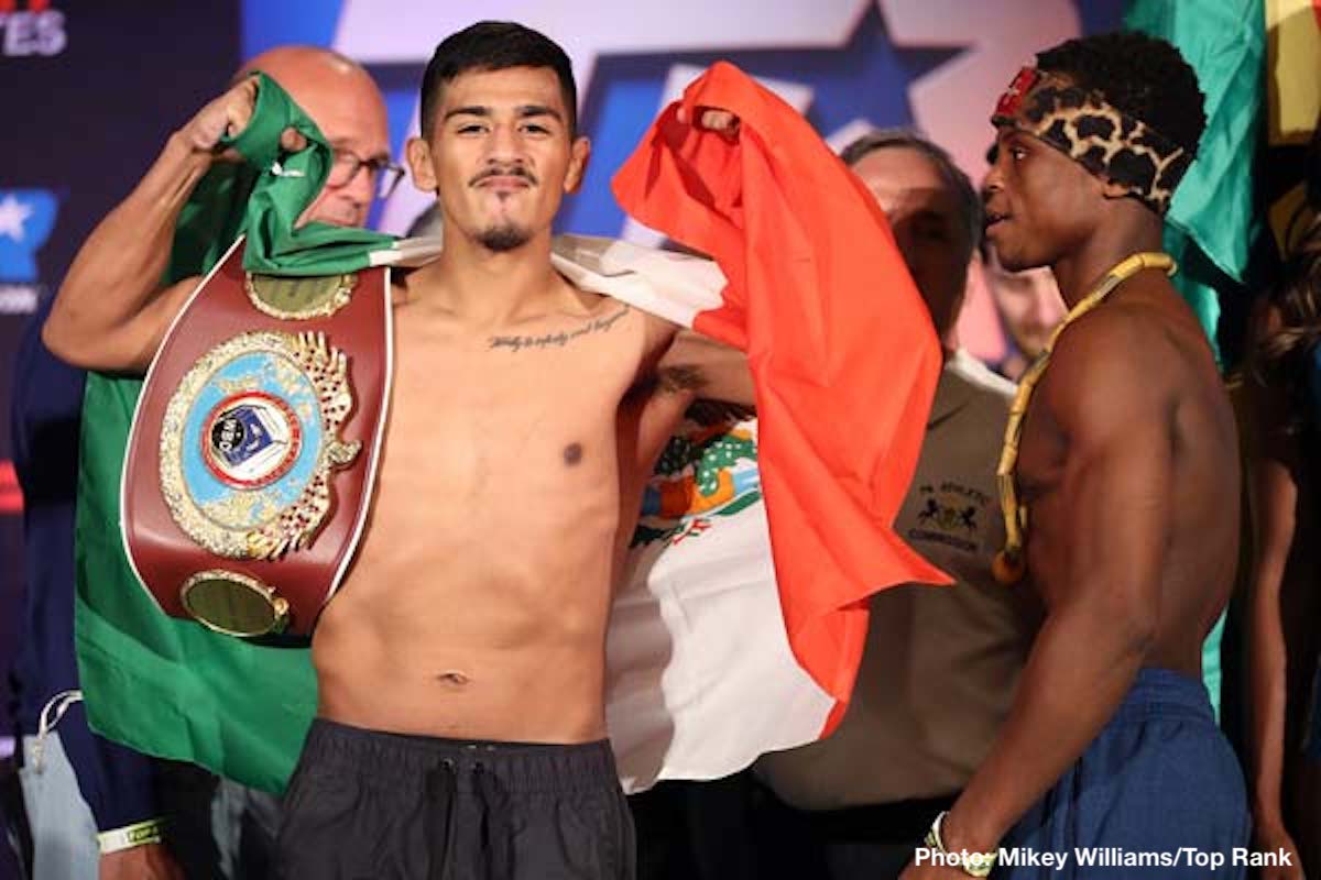 Dogboe, Magdaleno on weight for WBO world title fight