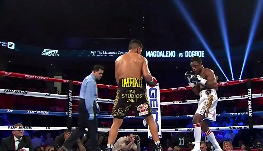 Results: Isaac Dogboe TKOs Jessie Magdaleno