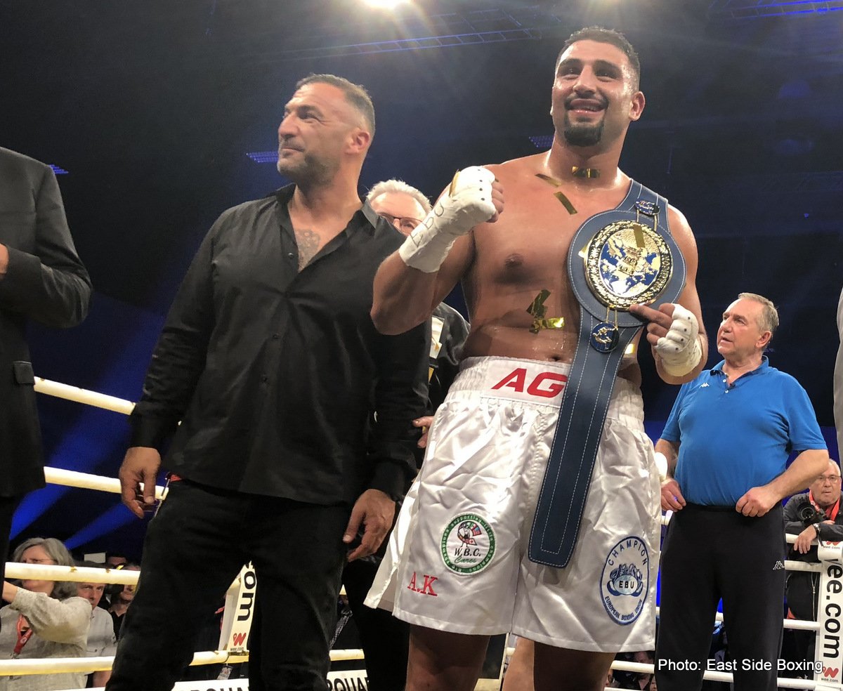 Agit Kabayel-Evgenios Lazaridis This Saturday For WBA Continental Heavyweight Strap