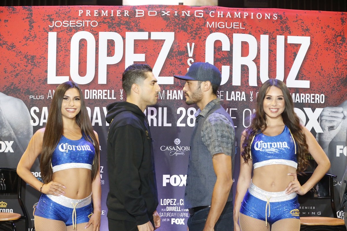 Josesito Lopez and Miguel Cruz final press conference quotes