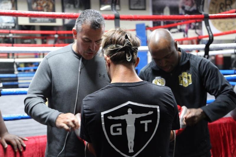 Mason Menard training hard for Haney Showdown Devin Haney Mason Menard Press Room