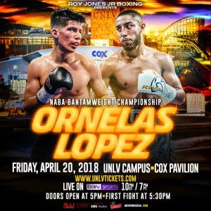 Tony Lopez, Jr. battles Max Ornelas on 4/20 Max Ornelas Tony Lopez Press Room