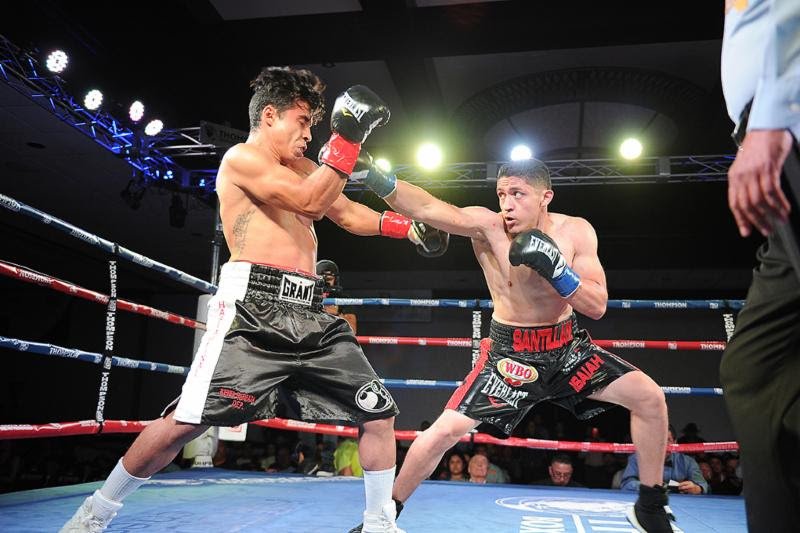 Results: Giovani Santillan destroys Alejandro Barboza Alejandro Barboza Giovani Santillan Boxing Results Press Room