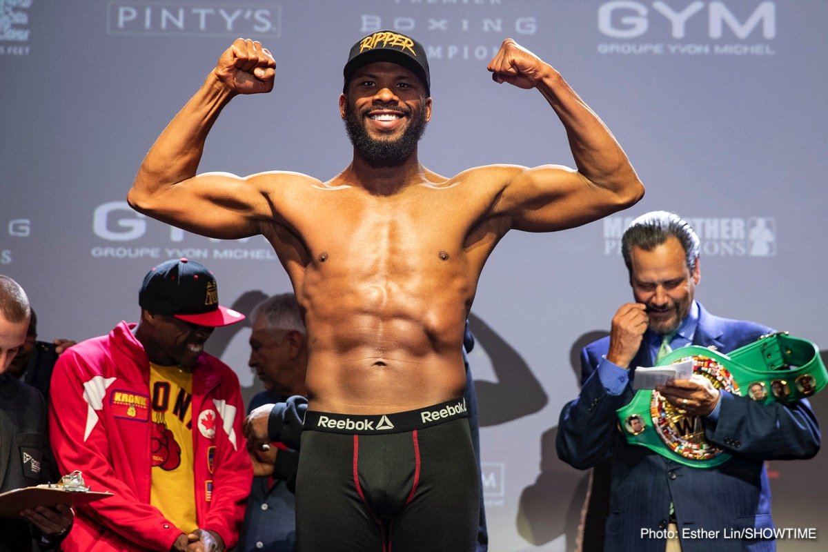 Weigh-In Results: Adonis Stevenson vs. Badou Jack