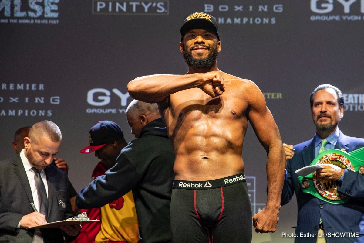 Weigh-In Results: Adonis Stevenson vs. Badou Jack