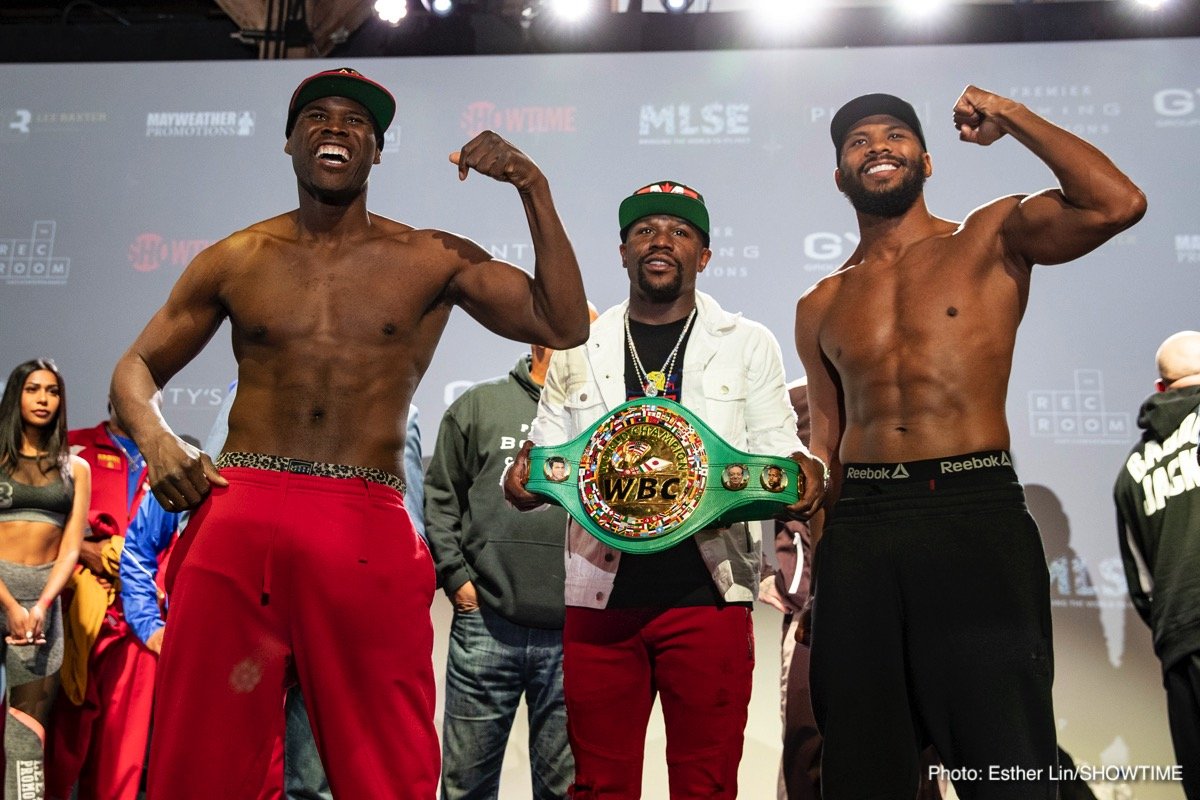 Weigh-In Results: Adonis Stevenson vs. Badou Jack