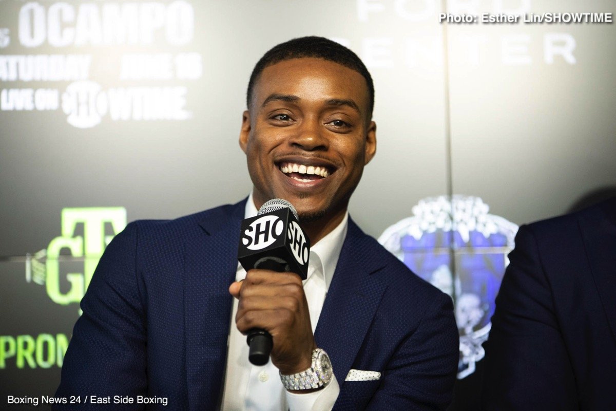 Errol Spence Jr. and Carlos Ocampo quotes for June 16