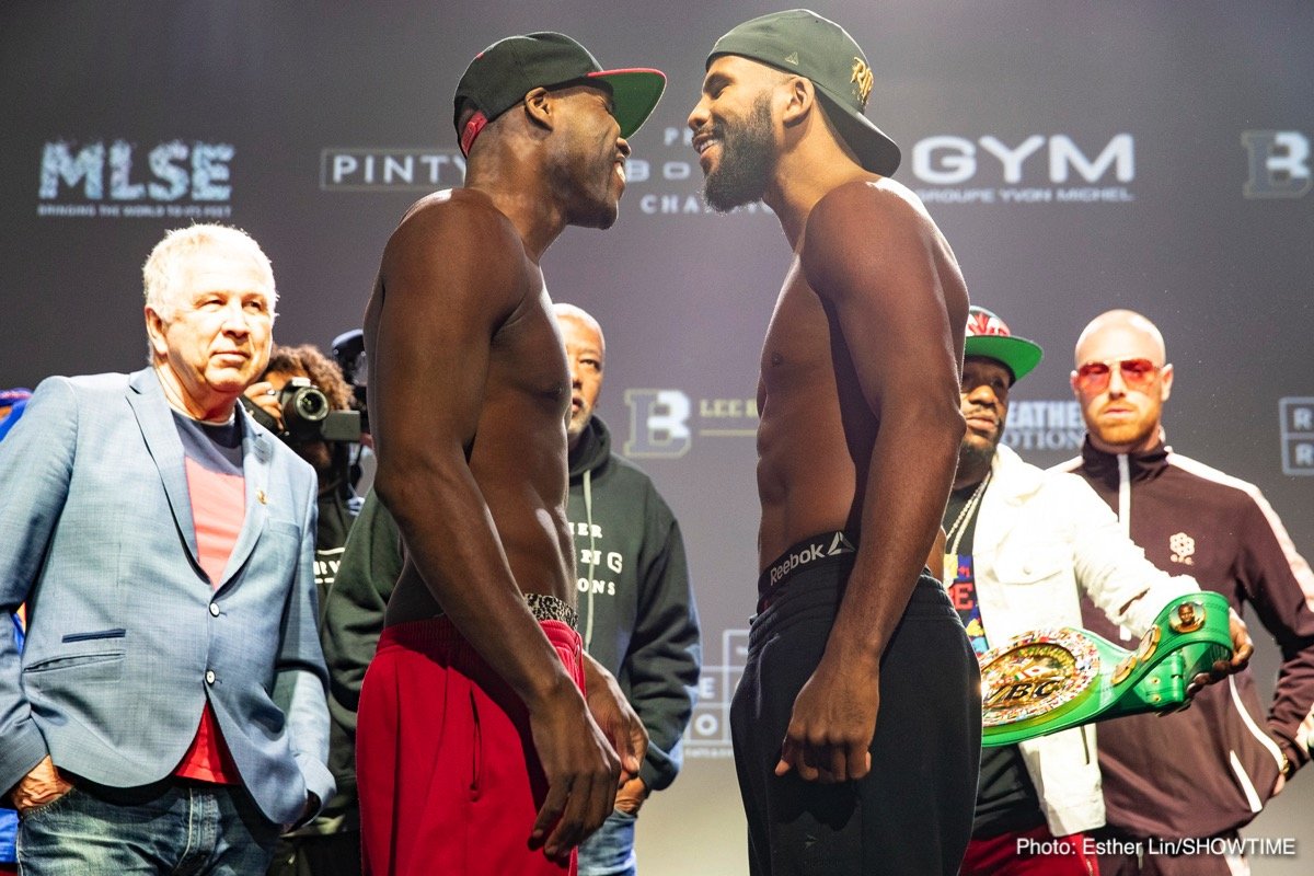 Weigh-In Results: Adonis Stevenson vs. Badou Jack