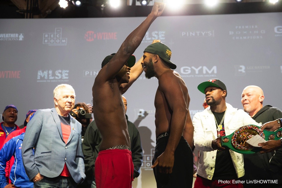 Weigh-In Results: Adonis Stevenson vs. Badou Jack