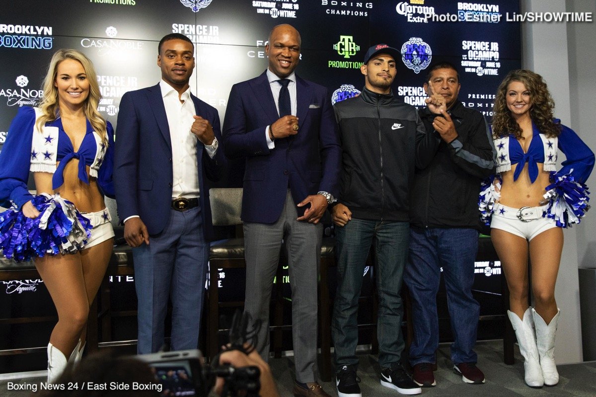 Errol Spence Jr. and Carlos Ocampo quotes for June 16