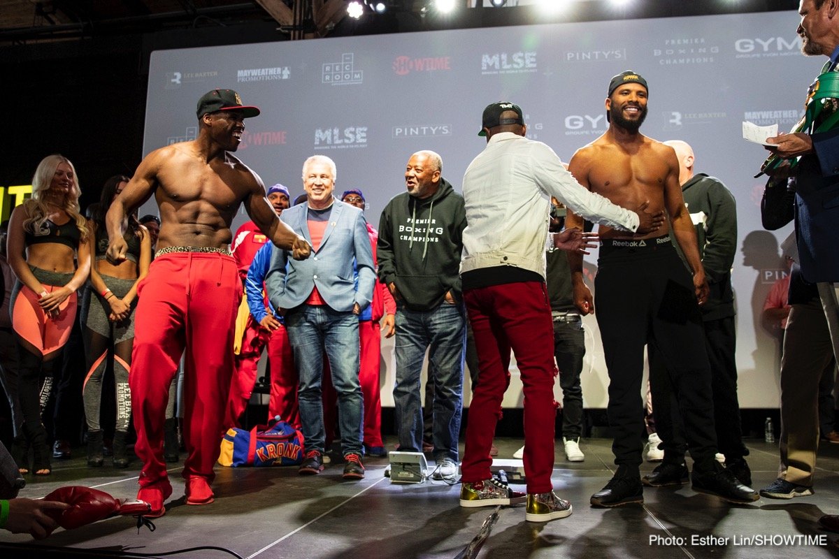 Weigh-In Results: Adonis Stevenson vs. Badou Jack