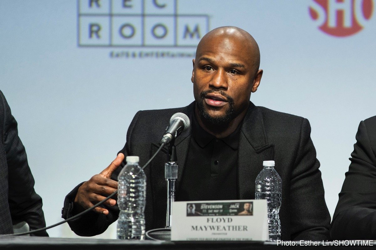 Floyd Mayweather Jr Lists His Five Greatest Fighters Ever