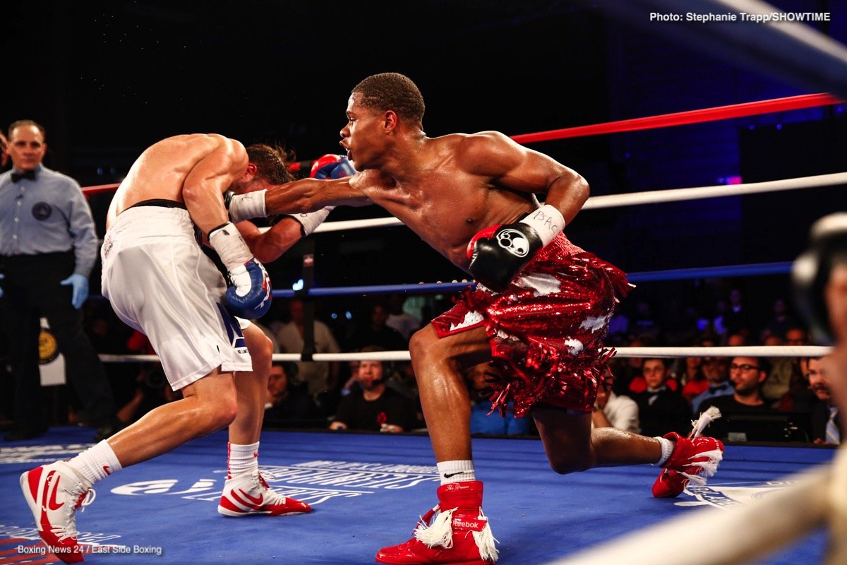 Results: Devin Haney Defeats Mason Menard By TKO