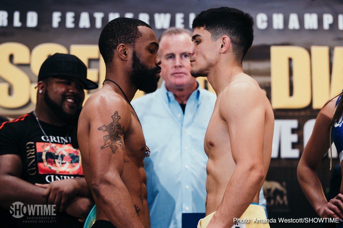 Gary Russell Jr. - Joseph Diaz Jr. Weigh-In Results