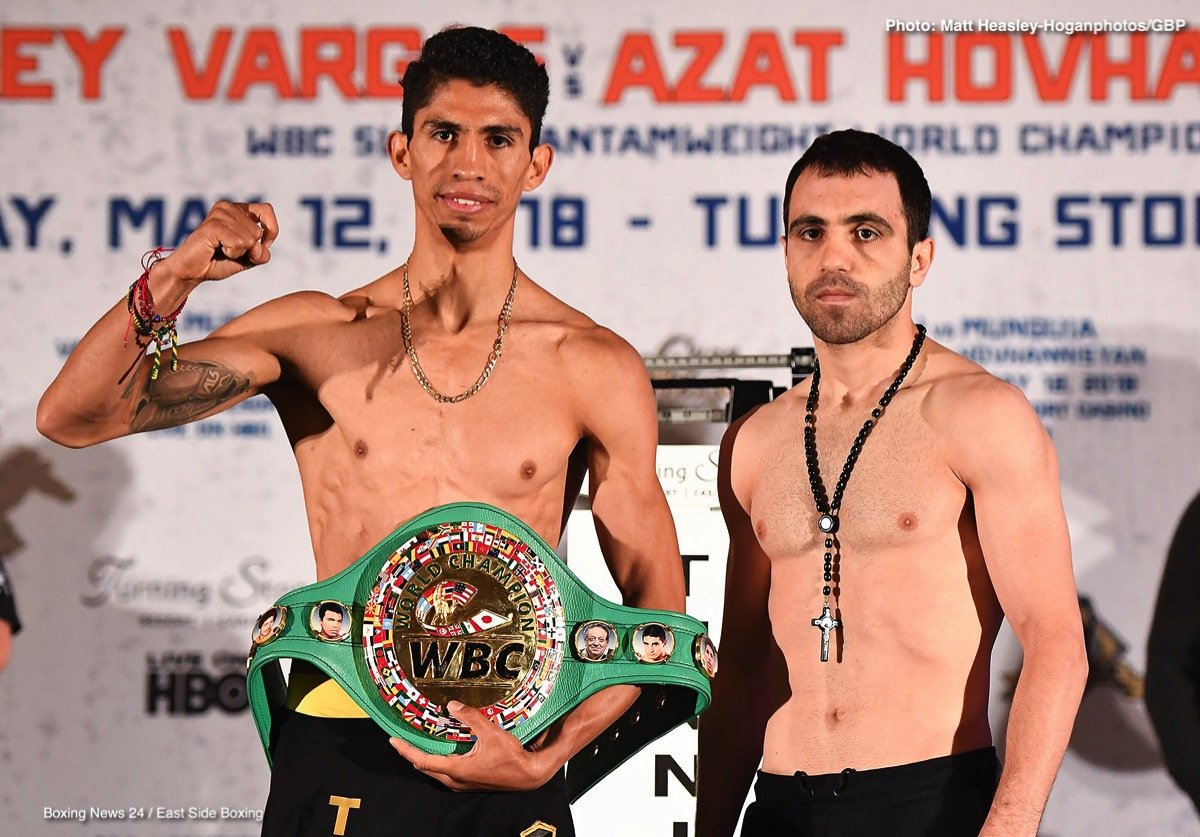 Weights: Jaime Munguia vs Sadam Ali