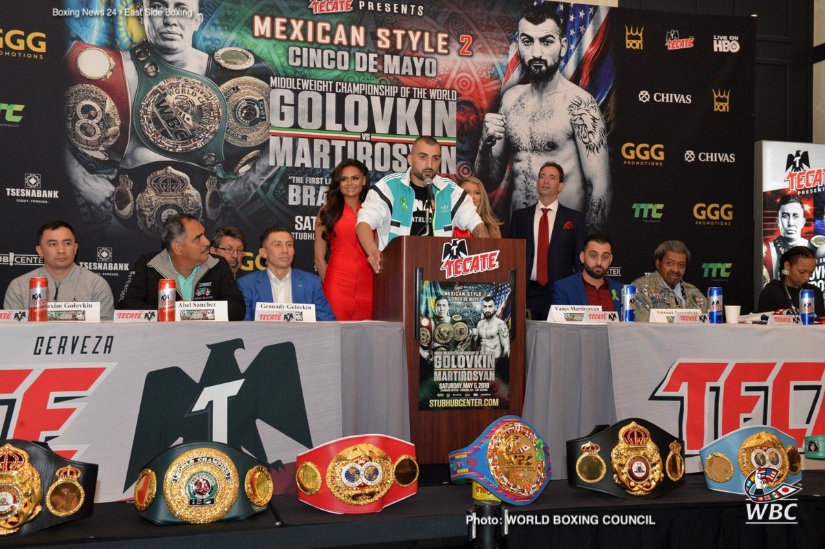 Gennady Golovkin vs Vanes Martirosyan LIVE on HBO this Saturday night