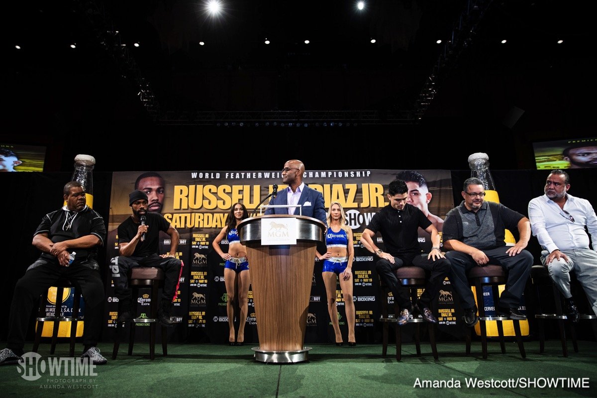 Gary Russell Jr. - Joseph Diaz Jr. Weigh-In Results