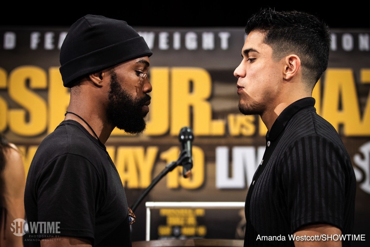 Gary Russell Jr. - Joseph Diaz Jr. Weigh-In Results