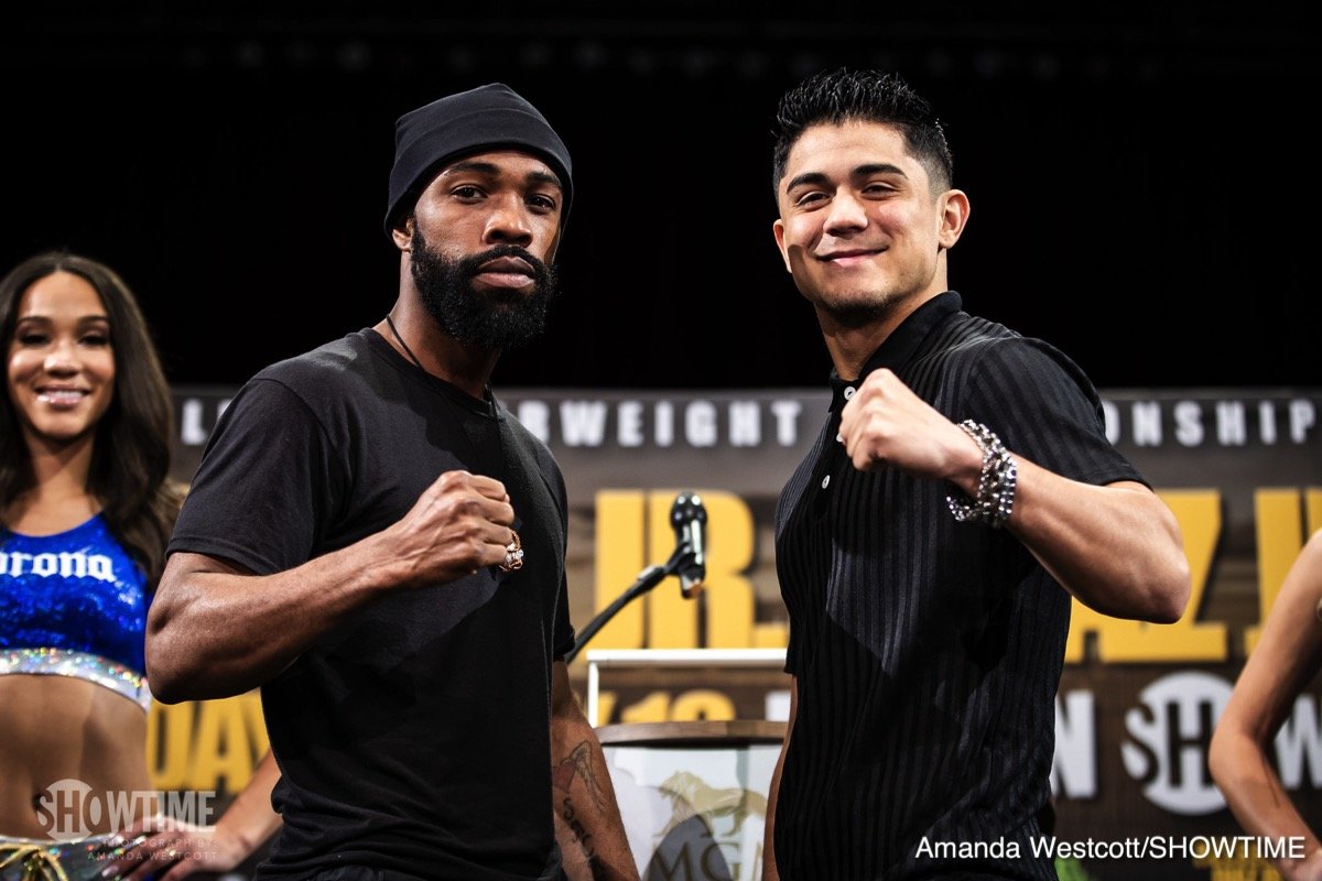 Gary Russell Jr. - Joseph Diaz Jr. Weigh-In Results