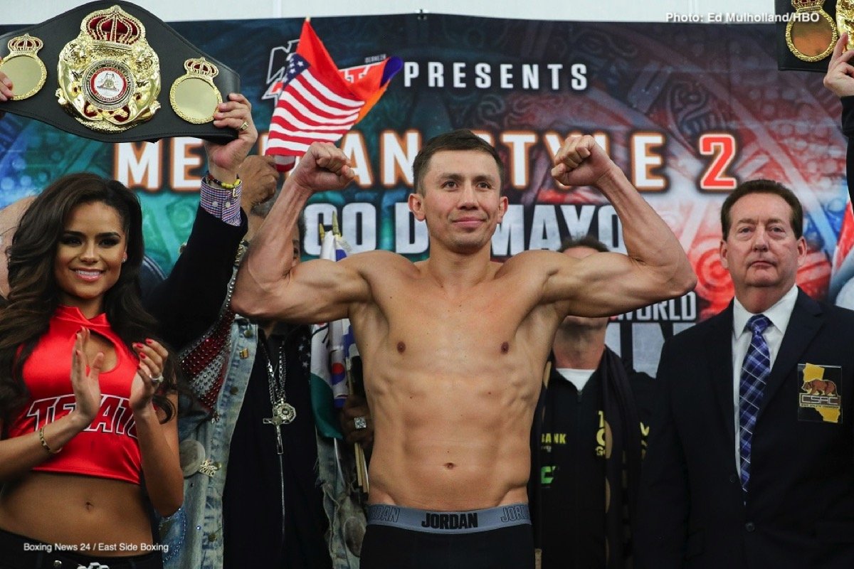 Gennady Golovkin will equal Bernard Hopkins' record if he wins tonight...