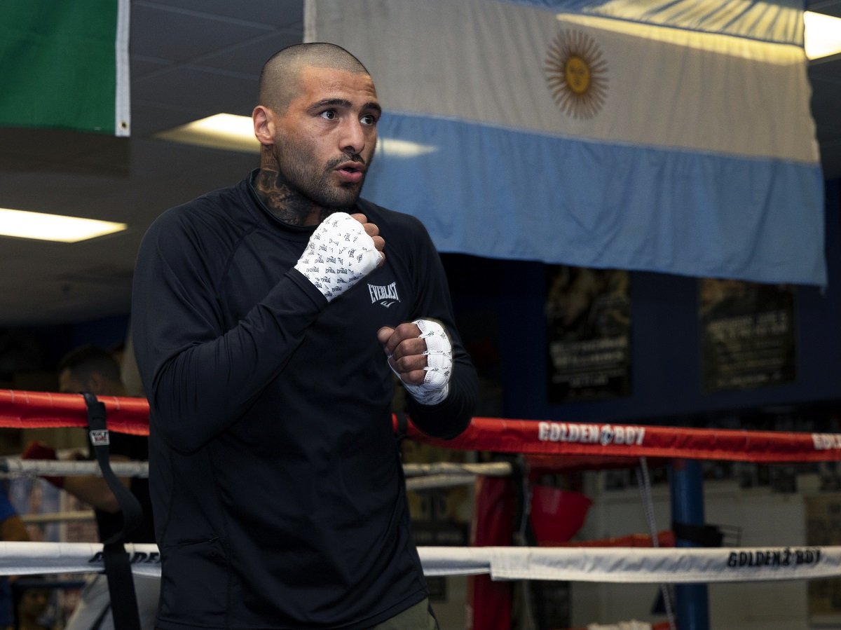 Lucas Matthysse training for Manny Pacquiao fight