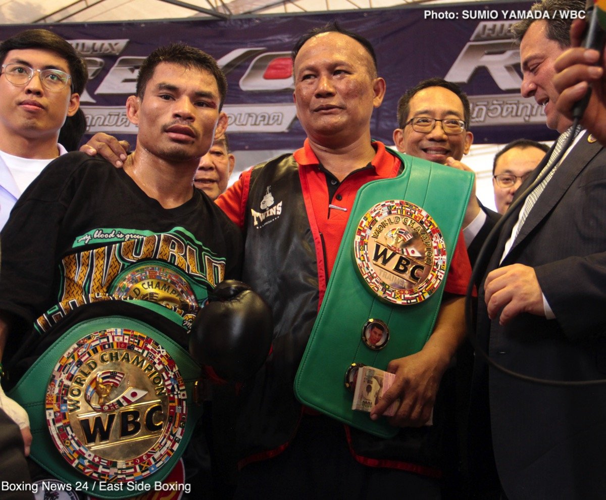 Wanheng Menayothin equals Floyd Mayweather's 50-0 pro record