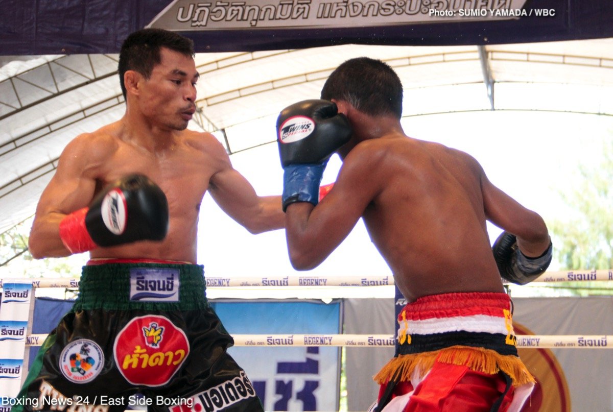 Wanheng Menayothin equals Floyd Mayweather's 50-0 pro record