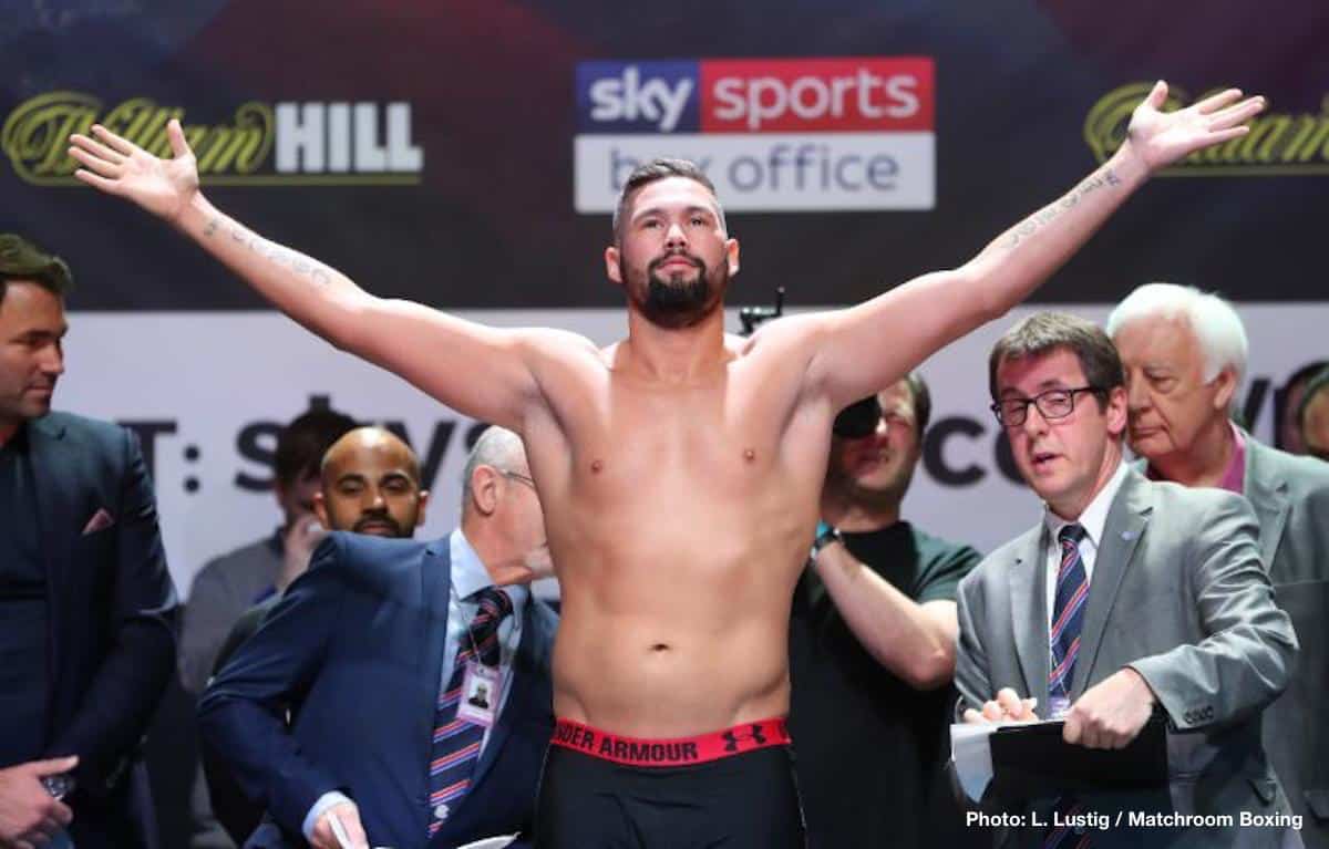 Photo: Tony Bellew: Saturday night, you will see me knock out one of the greatest fighters this country has ever produced Tony Bellew: Saturday night, you will see me knock out one of the greatest fighters this country has ever produced