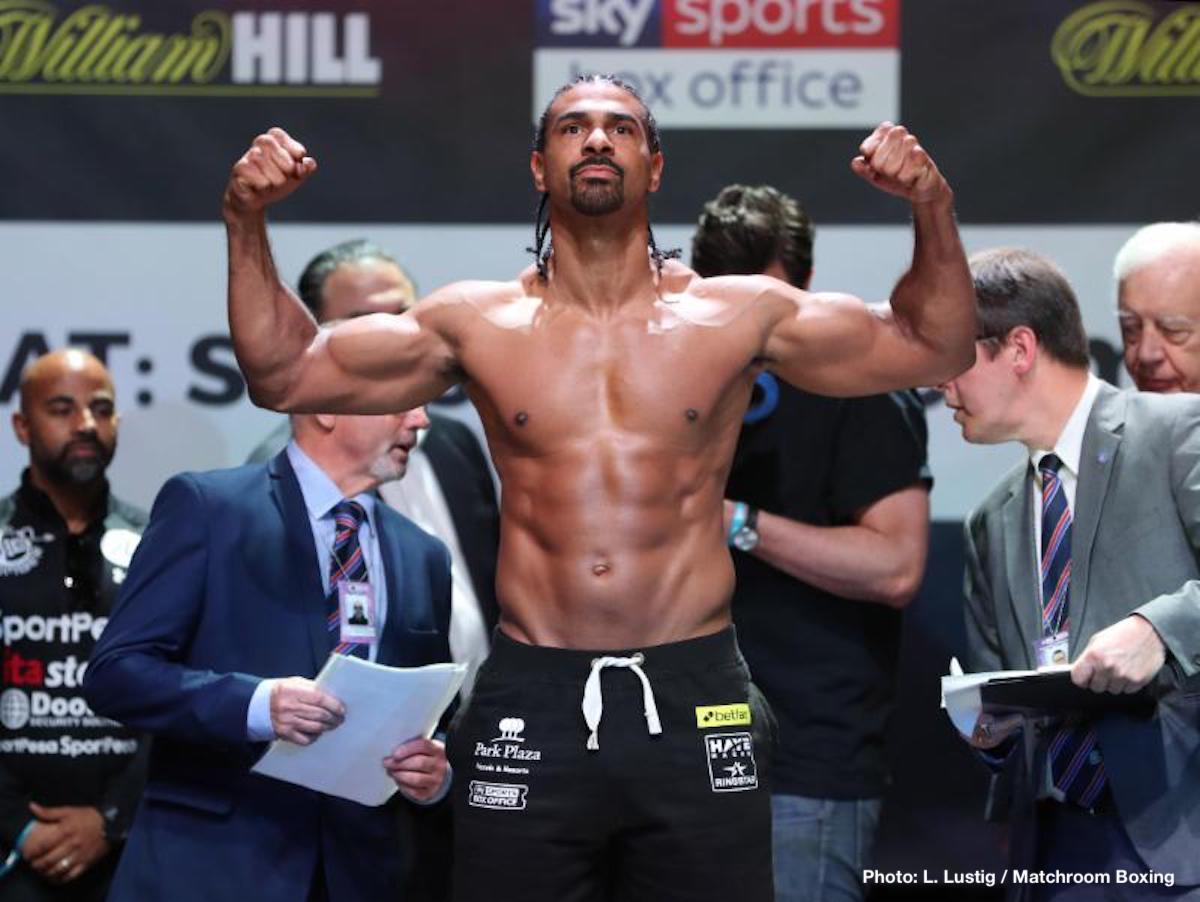 David Haye Retirement: Full Statement