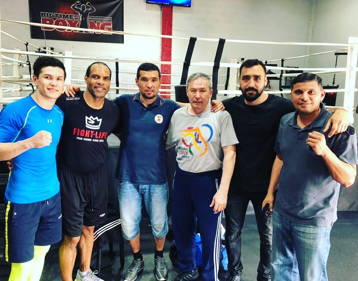Daniyar Yeleussinov preparing for next fight on June 6 Daniyar Yeleussinov John David Jackson Press Room