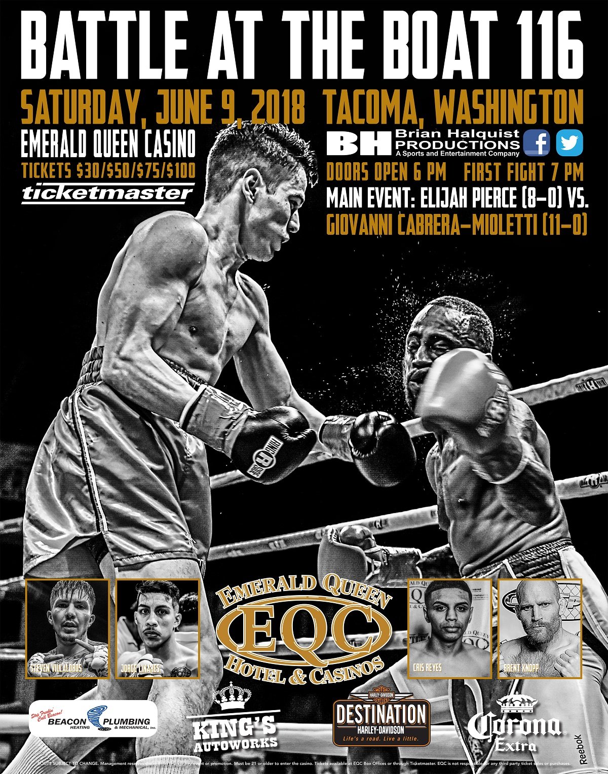 Steven Villalobos vs. Jose Leon on June 9 Jose Leon Steven Villalobos Press Room