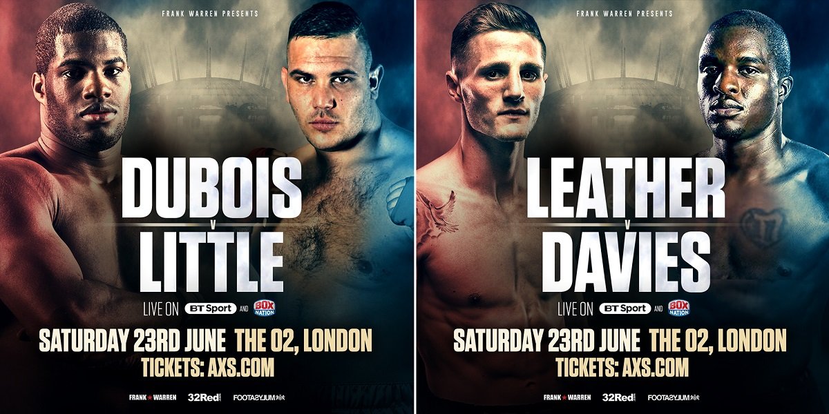 Daniel Dubois faces Tom Little on 6/23 at the O2