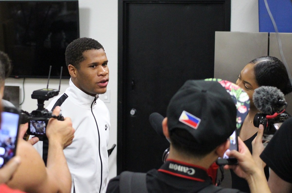 Devin Haney talks Mason Menard fight