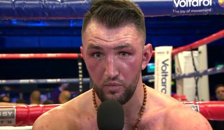 RESULTS: Hughie Fury Stops Sam Peter In Bizarre Fight; Peter Dislocates Shoulder In Foul-Fest