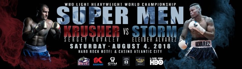 Sergey Kovalev vs. Eleider Alvarez Aug.4 on HBO