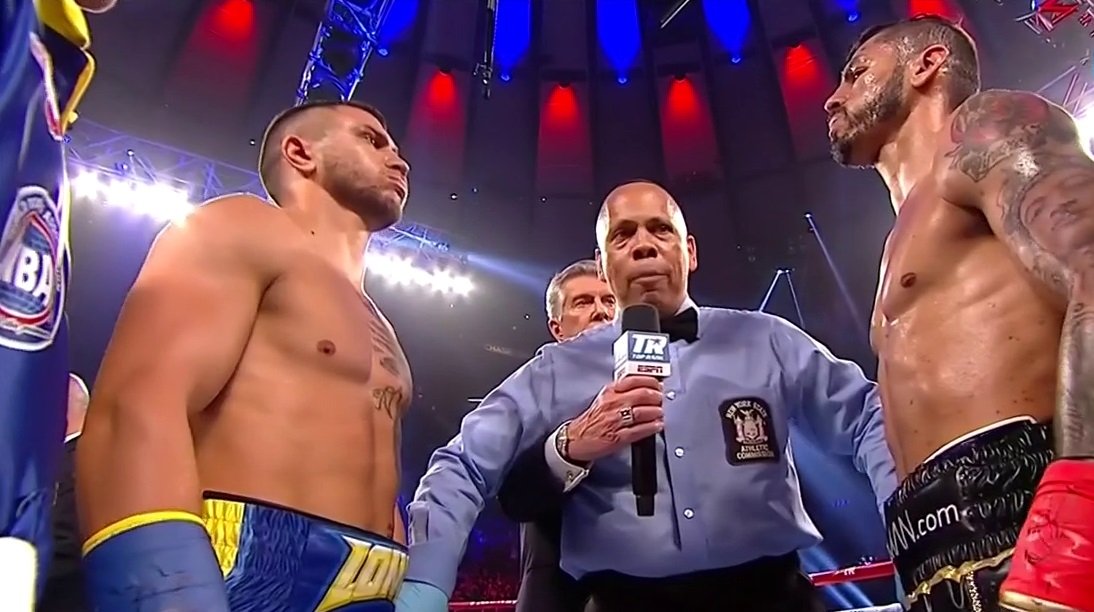 Results: Lomachenko defeats Linares, wins WBA lightweight title